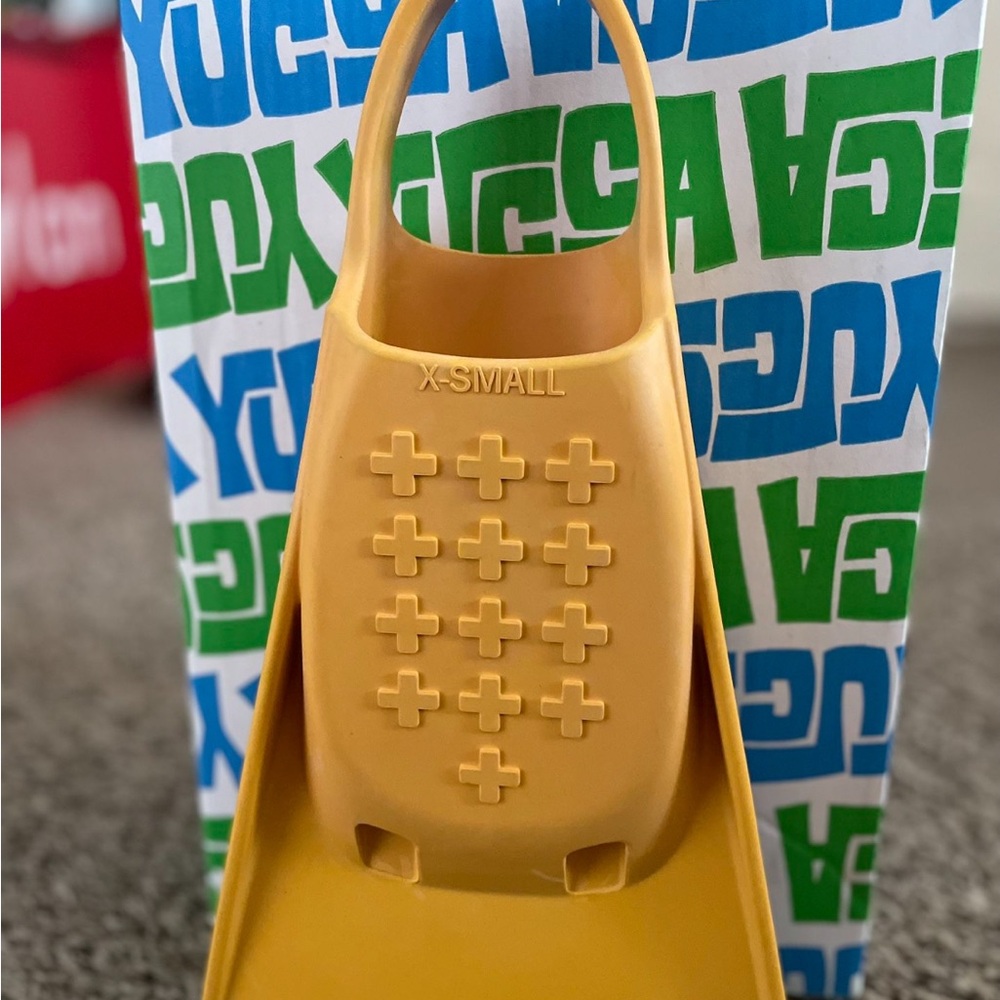 Kids Yellow Swim Fins